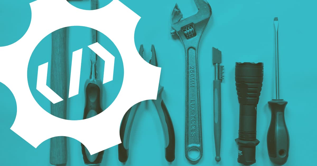 Picture of tools depicting the different kinds of coding tools used in ruby and javascript
